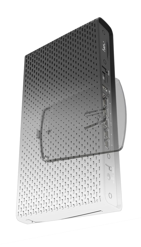 Miniatyrbillede 5 af 9: Mikrotik hAP ac³ trådløs router Gigabit Ethernet Dual-band (2,4 GHz / 5 GHz) Sort