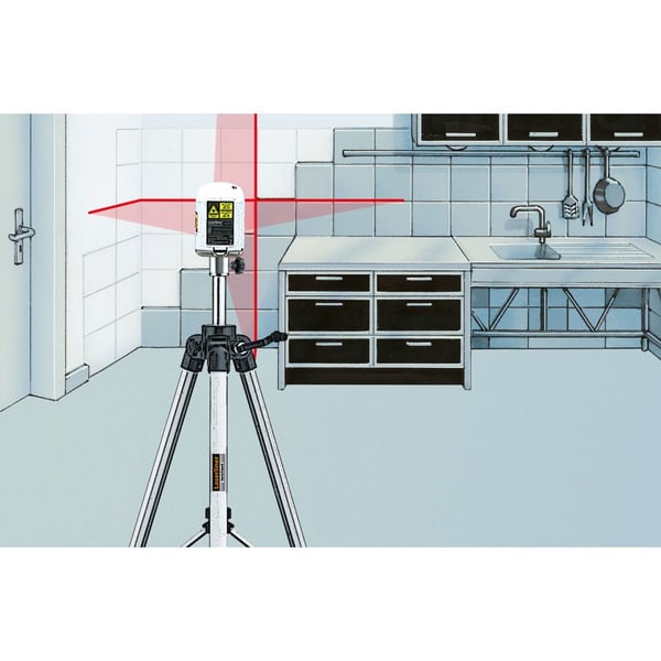 Laserliner VarioStand kamerastativ Laserniveau 3 ben Aluminium