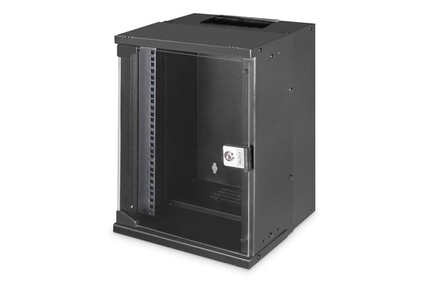 Digitus DN-49103 rack 9U Väggmonterad rack Svart