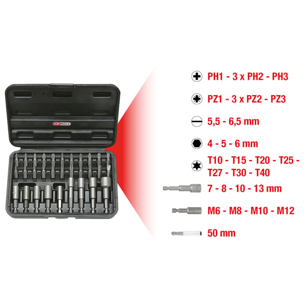KS Tools 122.2100 skruetrækker bit