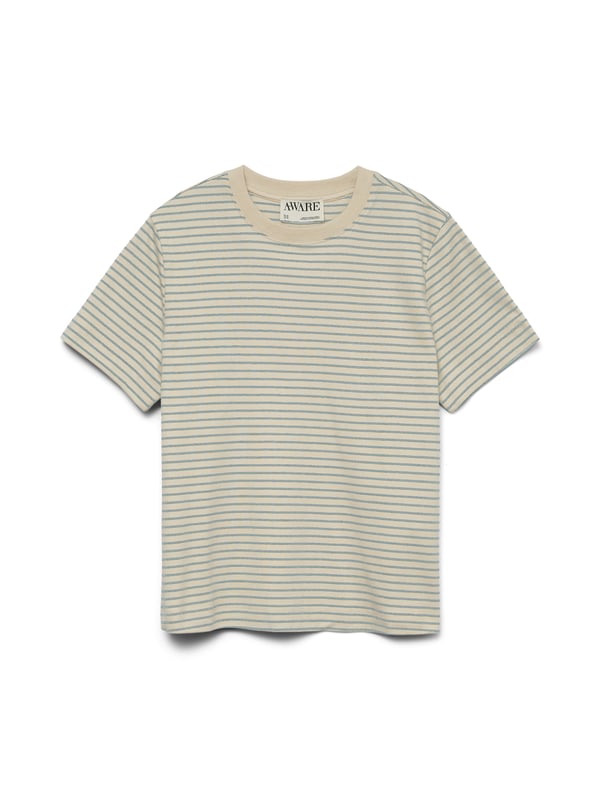 Vero Moda AWJADA T-Shirt,10304587,S Rund krave Kort ærme Bomuld