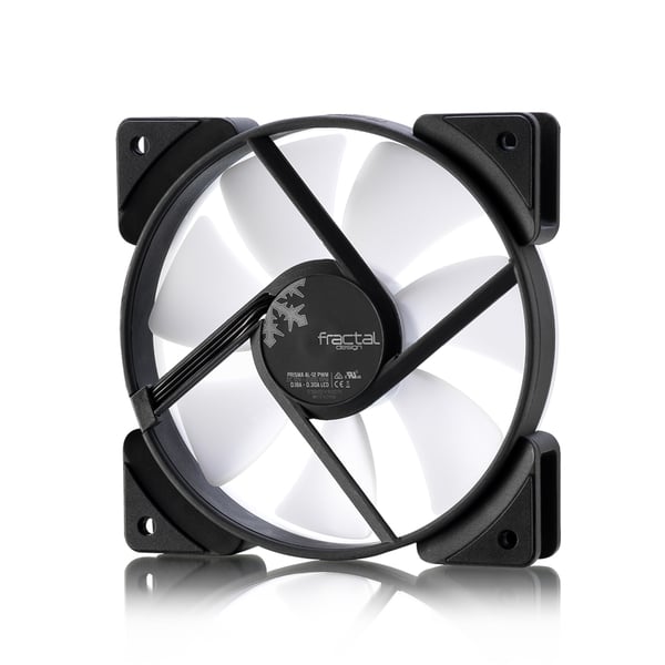 Miniatyrbild 14 av 18: Fractal Design Prisma AL-12 Datorväska Fan 12 cm Svart, Vit 1 styck