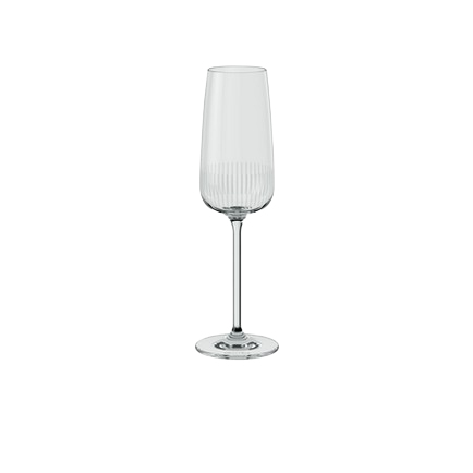 Miniatyrbillede 1 af 4: Villeroy & Boch 1137218130 champagneglas 1 stk 120 ml Krystal, Glas Champagne fløjte