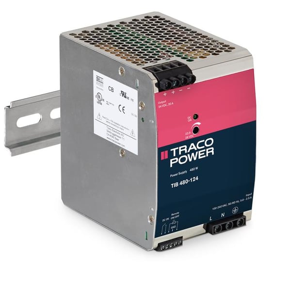 Traco Power TIB 480-124 el-omformer 480 W