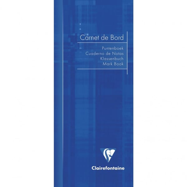 Clairefontaine 3529C blok og notesblok 16 ark Forskellige farver