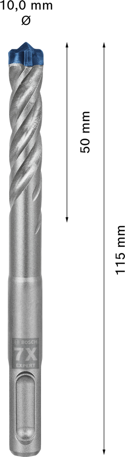 Pikkukuva 7 / 7: Bosch SDS plus-7X 1 kpl