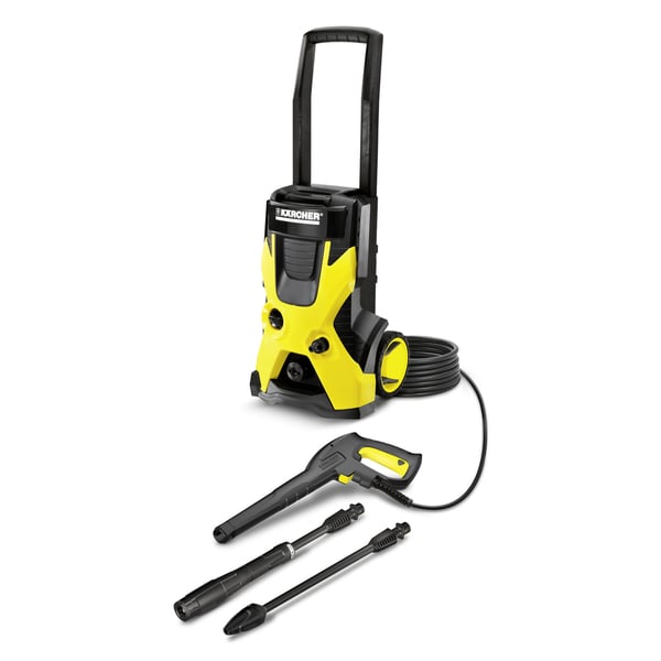 Miniatyrbillede 1 af 5: Kärcher K 5 BASIC højtryksrenser Stående Elektrisk 500 l/t 2100 W Sort, Hvid, Gul
