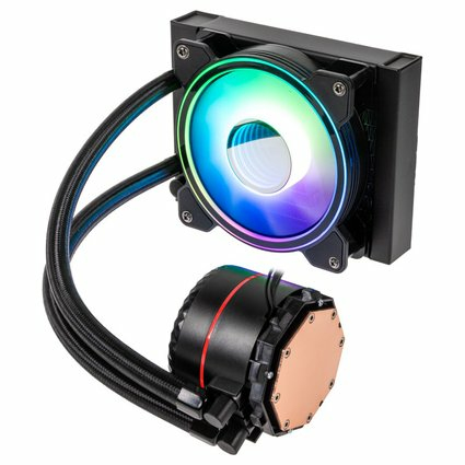 Miniatyrbild 1 av 9: Kolink Umbra Void 120 AIO Processor Vätskekylningskit 12 cm Svart 1 styck