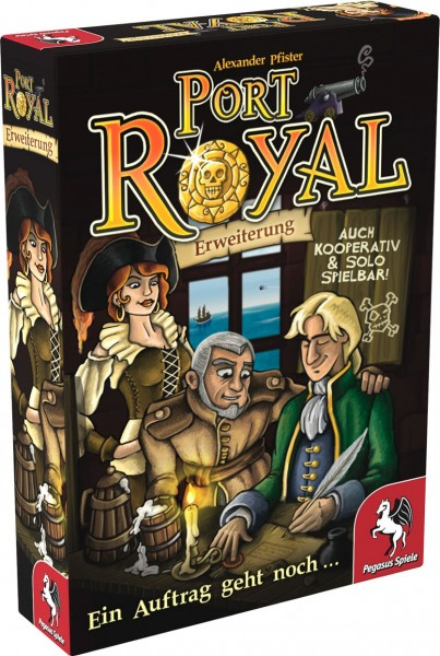 Miniatyrbild 1 av 3: Pegasus Port Royal: Ein Auftrag geht noch ... Kortspel Strategi