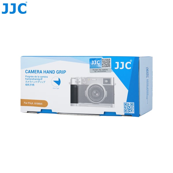 Pikkukuva 15 / 15: JJC HG-X100VI SILVER digitaalikameran akun kädensija Digitaalikameran käsikahva Hopea