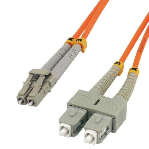 MCL 2m SC/LC InfiniBand och fiberoptisk kabel LC/SC Orange