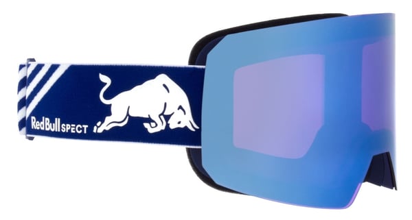 Miniatyrbild 1 av 2: RedBull SPECT LINE-04 slalomglasögon Ljusblå Unisex Cylindrisk (flat) glas
