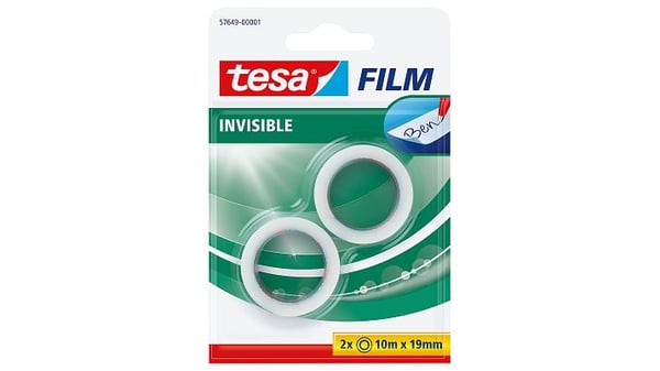 Miniatyrbild 1 av 5: TESA 57649 10 m Transparent 2 styck