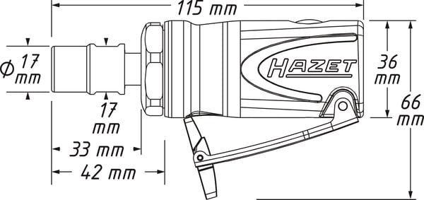 HAZET 9032M-1 bor