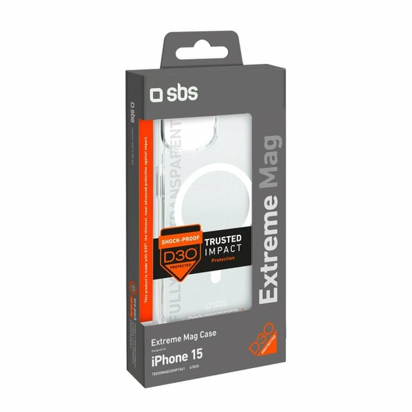 Miniatyrbillede 2 af 4: SBS TED3OMAGCOVIP1561 mobiltelefon etui 15,5 cm (6.12") Cover Transparent