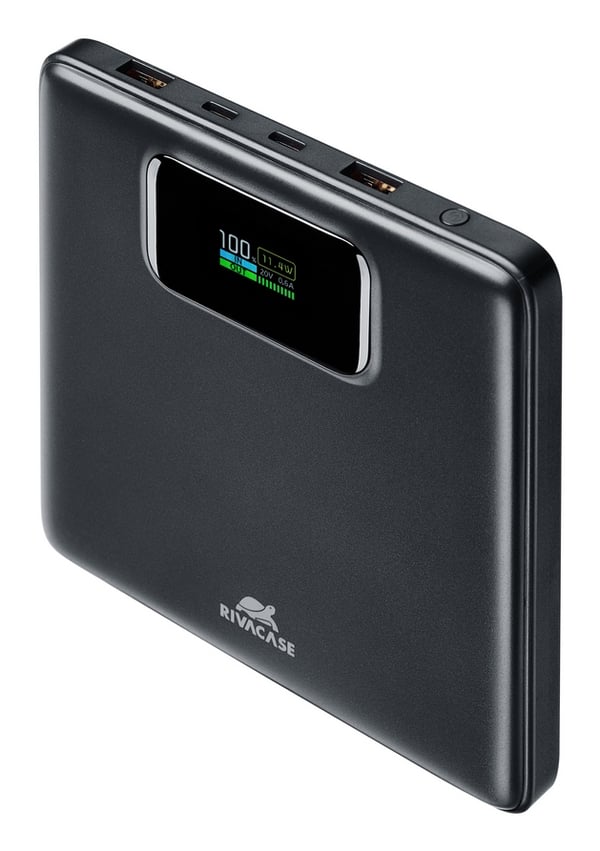 Miniatyrbild 12 av 19: Rivacase Turbo Litium Polymer (LiPo) 20000 mAh Svart