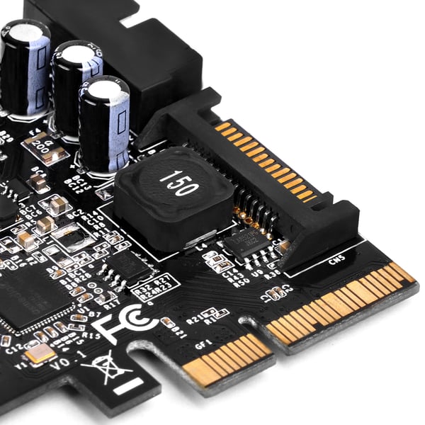 Miniatyrbild 2 av 10: Silverstone ECU05 nätverkskort/adapters Intern USB 3.2 Gen 1 (3.1 Gen 1)