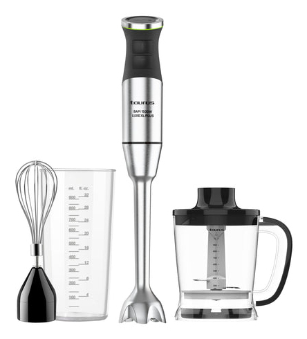 Miniatyrbillede 1 af 12: Taurus BAPI 1500 LUXE XL PLUS Bærbar blender 1500 W Sort, Rustfrit stål