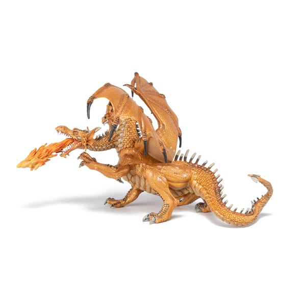 Pikkukuva 3 / 7: Papo Two headed dragon gold