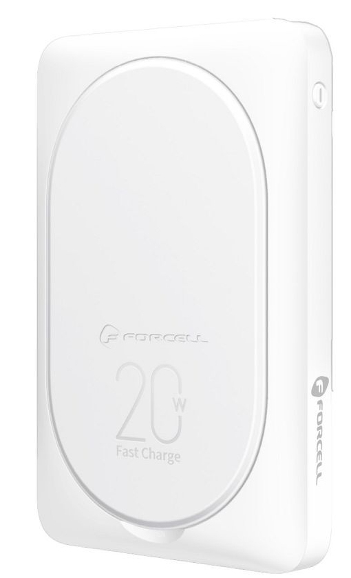 Miniatyrbillede 5 af 13: Forcell F10K2 Lithium polymer (LiPo) 10000 mAh Trådløs opladning Hvid
