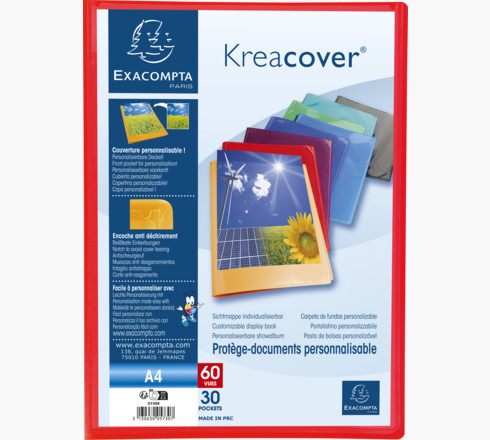 Miniatyrbild 5 av 6: Exacompta 5730E plastfickor 210 x 297 mm (A4) Polypropylen (PP)