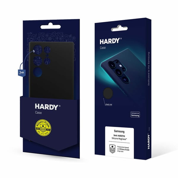 Pikkukuva 14 / 17: 3MK HARDY Case matkapuhelimen suojakotelo Musta