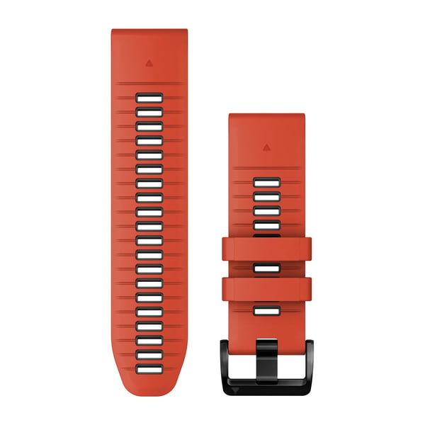 Garmin 010-13281-04 smarta bärbart tillbehör Band grafit, Röd Silikon