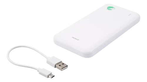 Deltaco PB-S1000 basstationer Litium Polymer (LiPo) 10000 mAh Vit