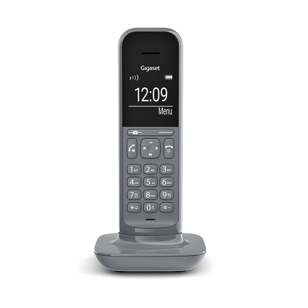 Gigaset CL390 Analog/DECT-telefon Nummervisning Grå