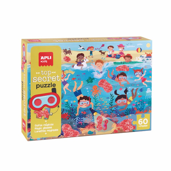 APLI Kids 19220 puslespil 60 stk Børn
