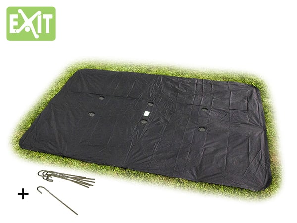 EXIT Supreme Ground Level Rectangular 244x427 (8x14ft) Weather Cover Trampolin afdækning