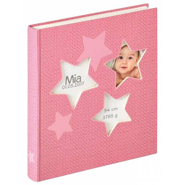 Miniatyrbillede 1 af 2: Walther Design UK-133-R fotoalbum og arkbeskyttelse Rose 50 ark