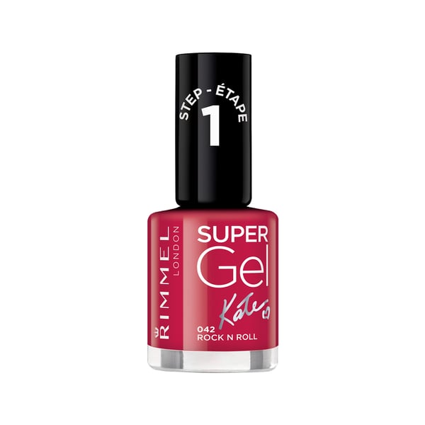Rimmel Super Gel kynsilakka 12 ml Punainen Rimmel Super Gel kynsilakka 12 ml Punainen