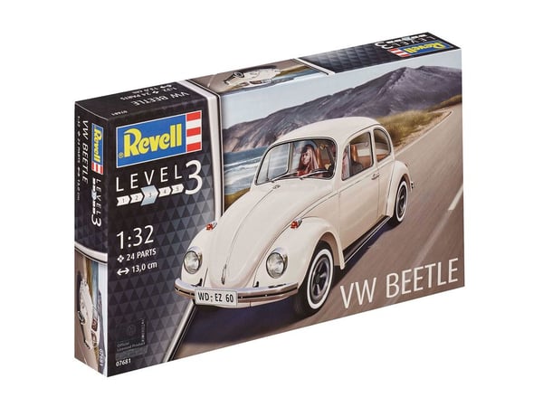 Pikkukuva 11 / 11: Revell VW Beetle Kaupunkiautomalli Kokoamispakkaus 1:32