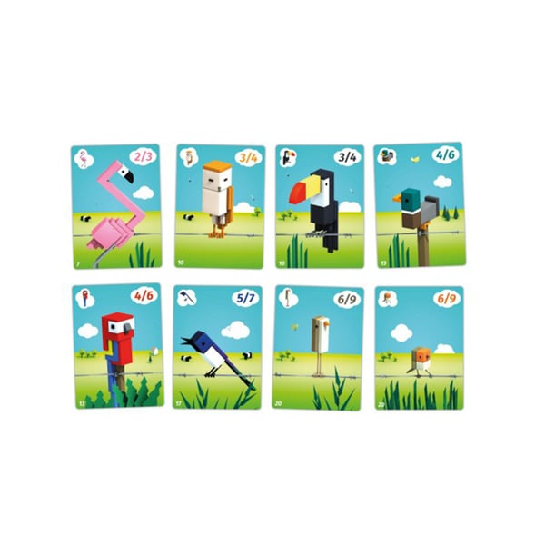 Pikkukuva 6 / 6: Board Game Circus CuBirds 20 min Korttipeli