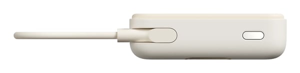 Miniatyrbillede 5 af 5: Xiaomi BHR08PBGL powerbank Lithium-Ion (Li-Ion) 5900 mAh Trådløs opladning Beige