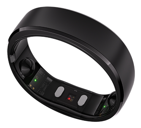 RingConn Gen 2 Nej Aktivitetsmåler med smart ring IP68 Sort