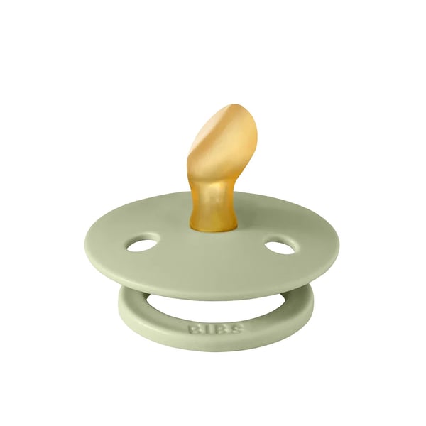 Miniatyrbillede 6 af 6: Bibs Try-It Klassisk babysut Rund Latex Salvie