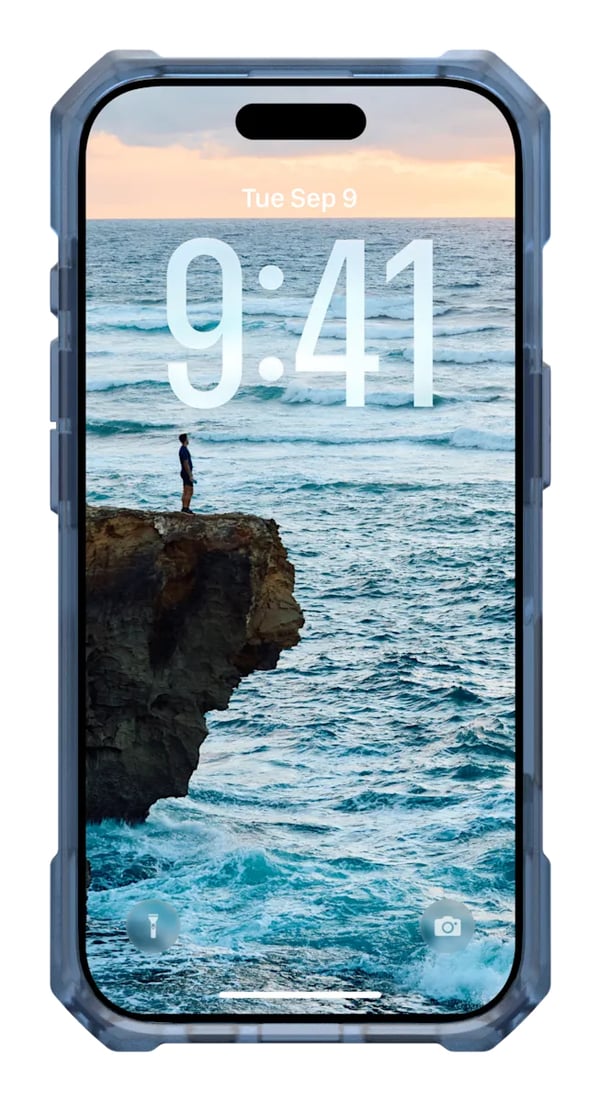 Miniatyrbillede 3 af 4: Urban Armor Gear 114542114151 mobiltelefon etui 16 cm (6.3") Cover Cloud blå