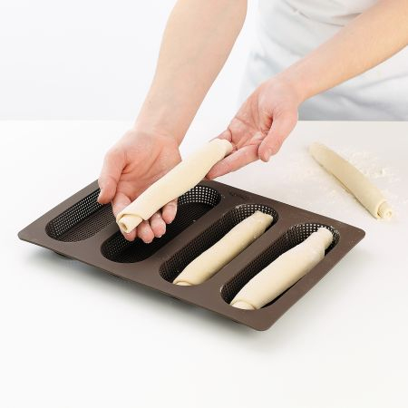 Lékué 882760 bageform Brødpande 2 stk