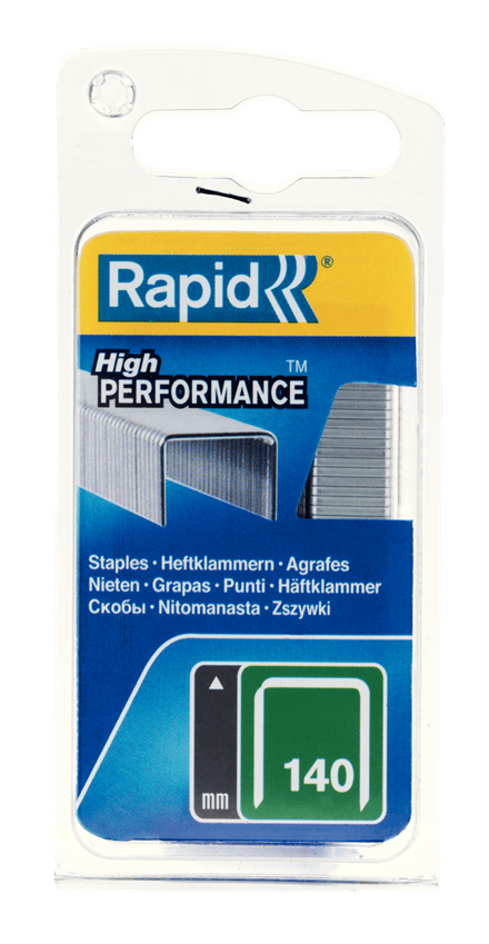 Miniatyrbild 3 av 6: Rapid Nr. 140 Bredtrådsklammer 8 mm