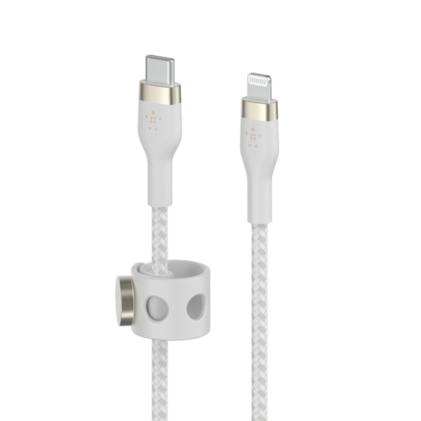 Miniatyrbild 3 av 5: Belkin CAA011BT3MWH belysningskabel 3 m Vit