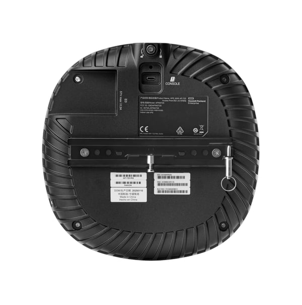 Miniatyrbillede 2 af 2: HPE Aruba Networking AP-725 (RW) Tri Radio 2x2 Wi-Fi 7 Internal Antennas Campus Access Point 4700 Mbit/s Hvid Strøm over Ethernet (PoE)