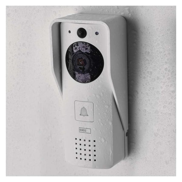 Emos H4030 video samtalesystem 17,8 cm (7") Hvid