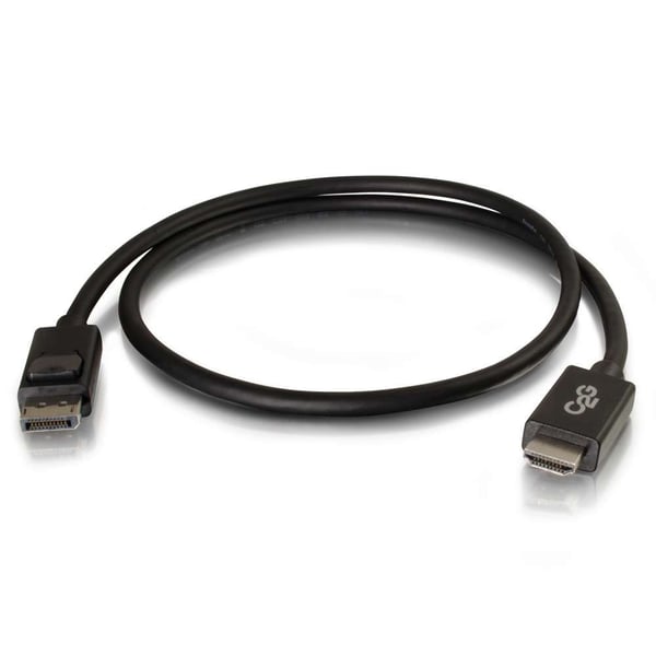 C2G 3 jalan DisplayPort–HDMI-kaapeli – DP–HDMI-sovitinkaapeli – M/M – DisplayPort-kaapeli – DisplayPort