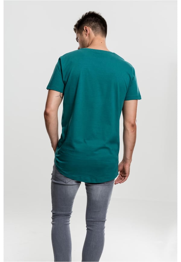 Urban Classics Shaped Long Tee T-shirt Crew neck Kort ærme Bomuld