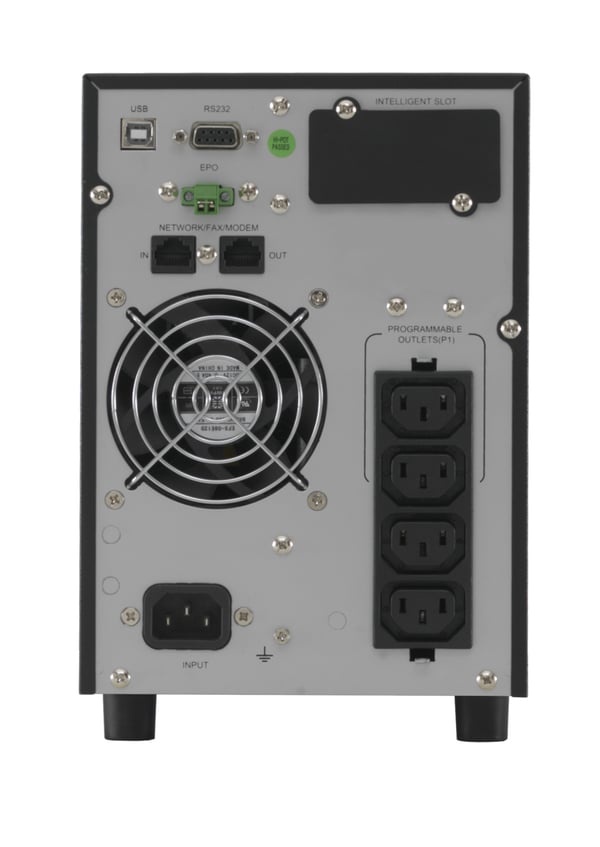 ONLINE USV-Systeme XANTO 700 UPS-enhed Dobbeltkonvertering (online) 0,7 kVA 700 W 4 AC stikkontakt(er)