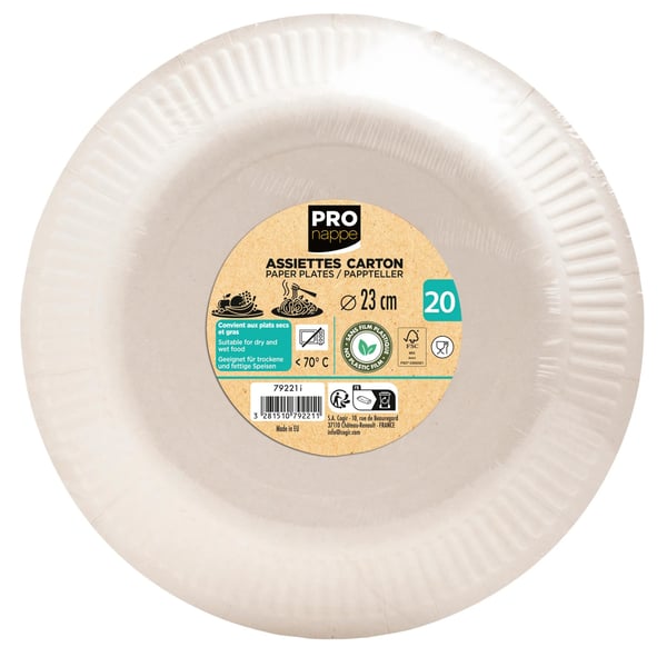 Exacompta 79221I engangstallerken Plade
