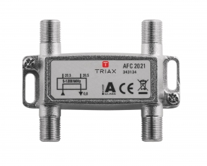 Triax ABZWEIGER BK 2-FACH 20,5DB / TRIAX AFC 2021 1,2 GHZ 343134