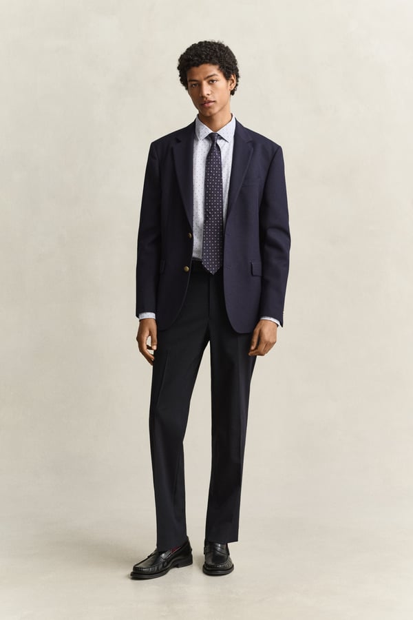 Gant 3263046-110 Skjorta Cut Away-krage Långärmad Bomull